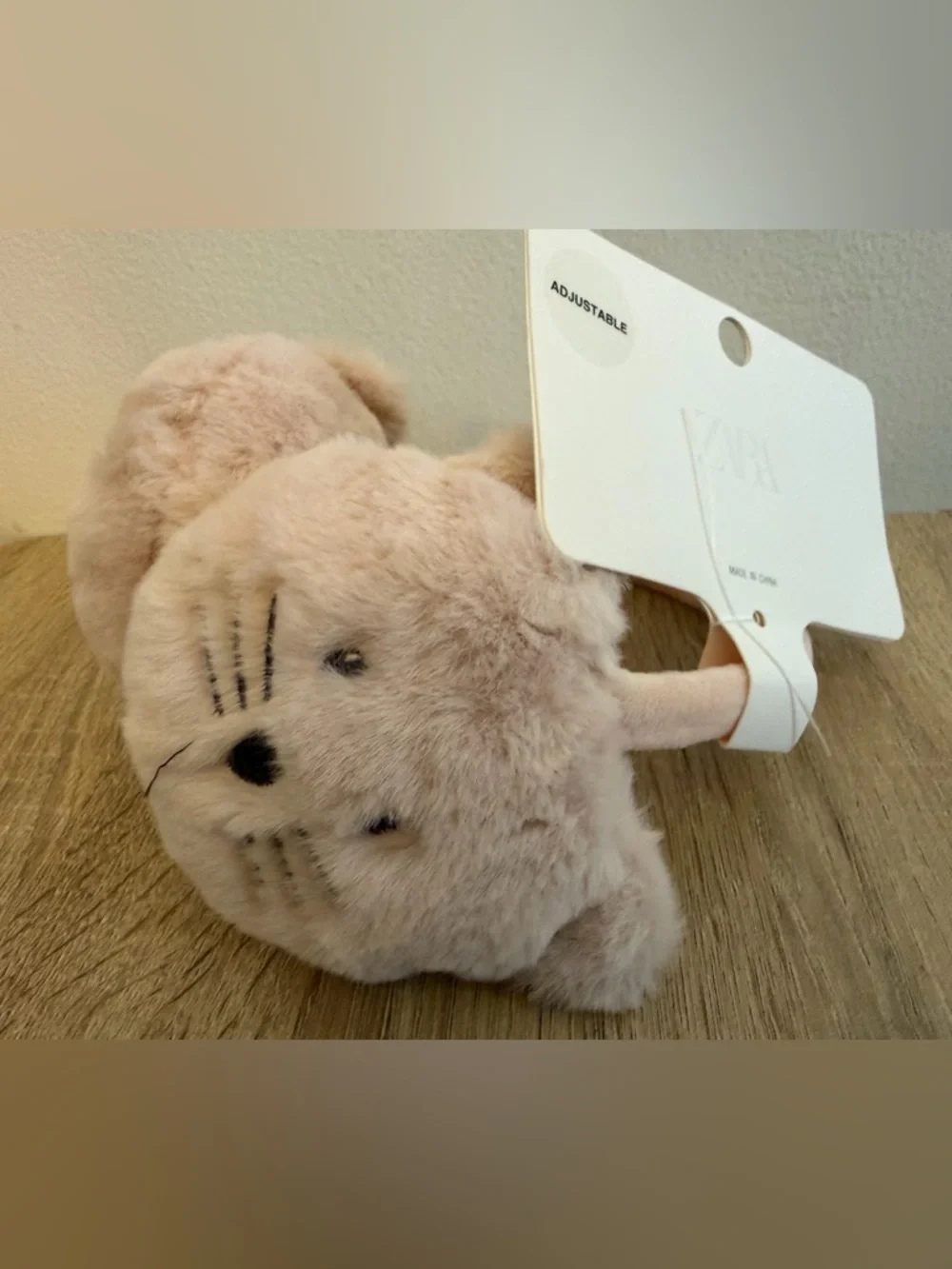 Zara Plush Faux Fur Girls Ear Muffs